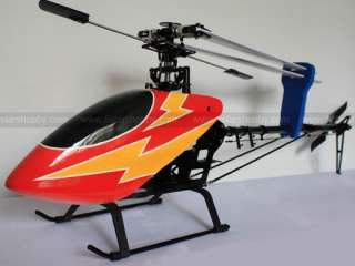 Clone CNC Metal & Carbon Fiber 3D 6Ch 2.4G Trex 500 RC Helicopter KIT 