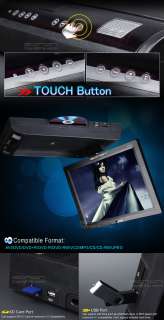   Overhead Flip Down 15LCD Monitor USB DVD Player IR Transmit m1  