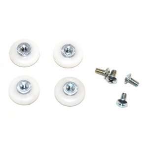  Sliding Tub and Shower Door Replacement Rollers 4 Pack 