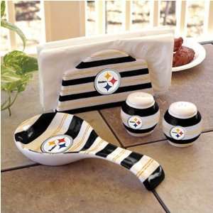  Pittsburgh Steelers Ceramic Three Piece Table Wear Sports 