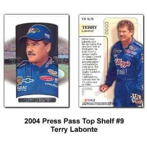    Press Pass Top Shelf 04 Terry Labonte Card