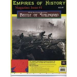   Magazine, Issue #1, with Battle of Stalingrad game Toys & Games