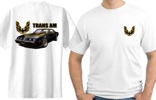 1981 Pontiac Firebird Trans Am Muscle Car Tshirt Design.