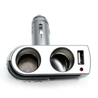 Way 12V Car Cigarette Lighter Socket Charger Adapter  