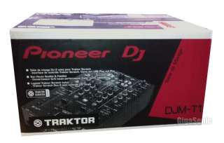 Pioneer DJM T1 DJ Mixer w/Traktor Scratch Duo Software Display Modelin 