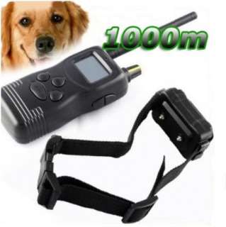 Long range 1000M Remote Control Dog Training Shock Collar 1 Dogs w/ 50 