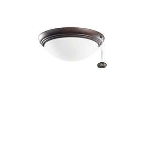   Profile Glass Light Kit   For 42 to 46 Blade Span, Tannery Bronze