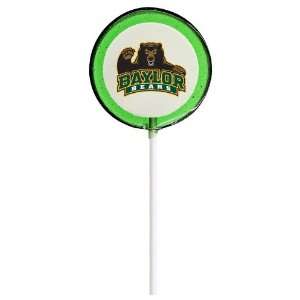 Baylor University Lollipals   6 Green Apple University Lollipops 