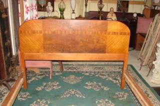 Antique Wooden Full Size Bed  