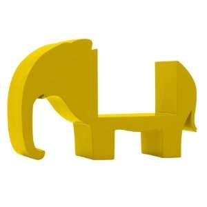  Dwellstudio Elephant in Lemon Bookshelf Baby