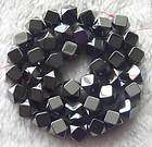 10mm Hematite Faceted Square Beads 15.5  
