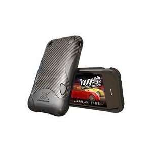  Touge Hard Case For Apple iPhone 3G and 3GS Black Cell 