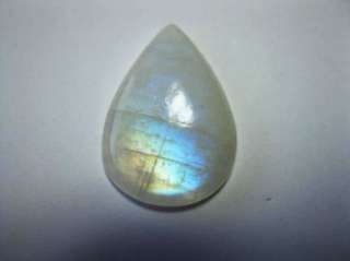 This is a natural gemstone, the back of this cabochon is polished flat 