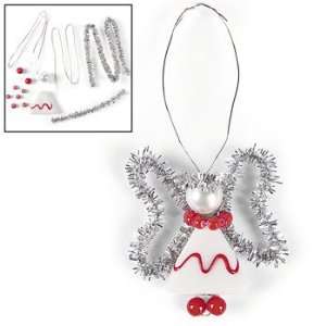 com Beaded Angel Ornament Craft Kit   Adult Crafts & Ornament Crafts 