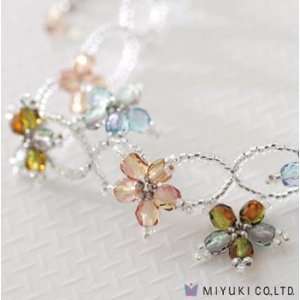  Varied Flowers Bracelet   Beaded Jewelry Kit Toys & Games