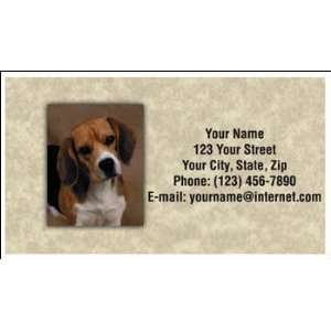  Top Breeds   Beagle Contact Cards