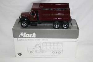 First Gear 134 B Model Mack Dump Truck Fossils  