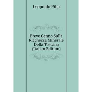   Minerale Della Toscana (Italian Edition) Leopoldo Pilla Books