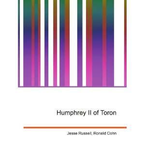  Humphrey II of Toron Ronald Cohn Jesse Russell Books