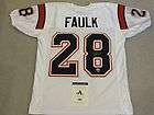   FAULK SIGNED AUTO SAN DIEGO STATE AZTECS JERSEY AAA AUTOGRAPHED