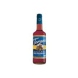 Torani Sugar Free Red Raspberry Syrup 33.8 Ounces / 1 Liter (Extra 