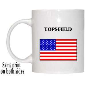  US Flag   Topsfield, Massachusetts (MA) Mug Everything 