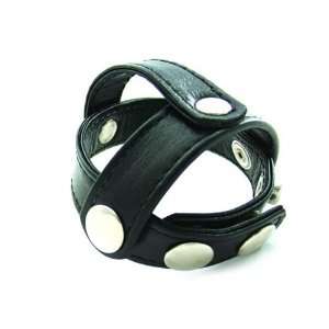  Ball Divider Leather T Style Black 