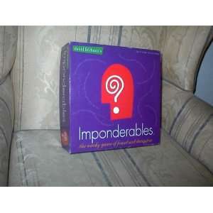  IMPONDERABLES The Wacky Game of Fraud and Deception by 