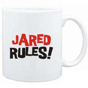  Mug White  Jared rules  Male Names