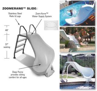 InterFab Zoomerang Slide for In Ground Pools  