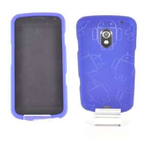  For Samsung Galaxy Nexus Blue Rubberized Androitastic Android 
