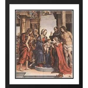 Lippi, Filippino 28x32 Framed and Double Matted The Marriage of St 