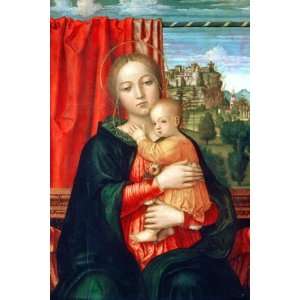  6 x 4 Greeting Card Lippi Filippino Virgin and child 
