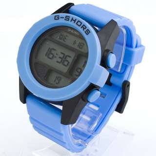 New Fashion Digital Waterproof Unisex Sports Wide face Wrist Watch 
