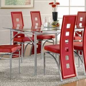  North Berwick Dining Chair in Red [Set of 2]
