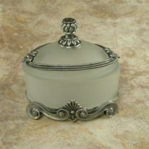  Anne At Home Home Accents 1671 Corinthia Sm Jar Jar Pewter 