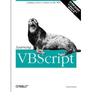  Learning VBScript [Paperback] Paul Lomax Books
