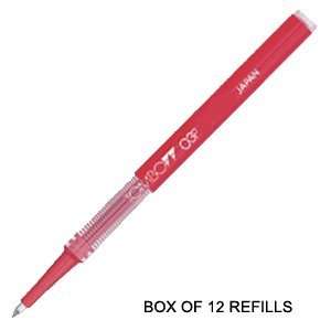  Tombow Red Pen Refill FINE .5mm Box of 12 Refills Office 