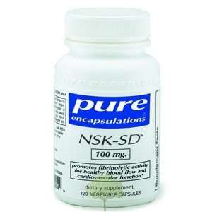  Pure Encapsulations NSK SD(Nattokinase) 100 mg   120 