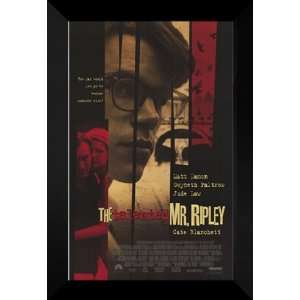  The Talented Mr. Ripley 27x40 FRAMED Movie Poster   B 