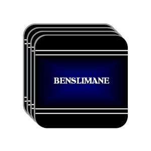  Personal Name Gift   BENSLIMANE Set of 4 Mini Mousepad 