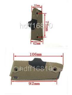 SilverBack Red Dot Sight Grip Lasergrip for 1911 (Brown color)  