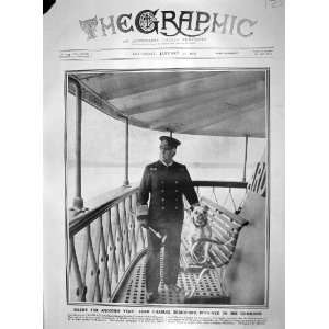  1909 LORD CHARLES BERESFORD CHANNEL SHIPS NAVY PET DOG 