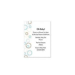  Mod Rings Baby Shower Invitations Baby