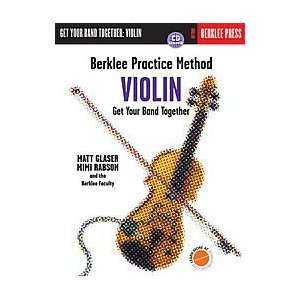  Berklee Practice Method Violin Softcover with CD Sports 