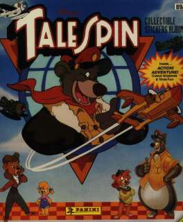 Tale Spin Sticker Set & Album Baloo Talespin 1416/1433  