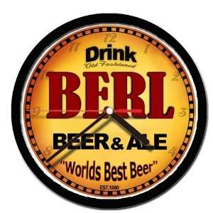  BERL beer and ale cerveza wall clock 