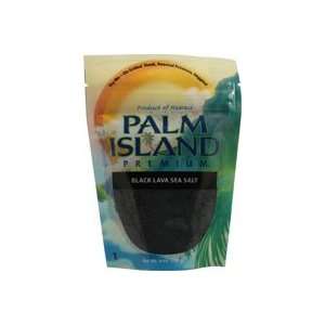  Palm Island Premium Black Lava Sea Salt    6 oz Health 