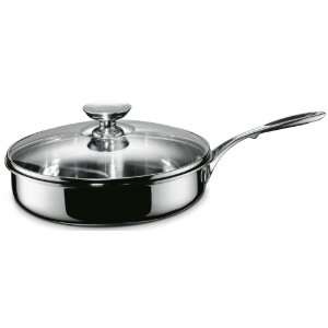  Berndes Saute Pan with Glass Lid, Tricion, 11 in. Kitchen 