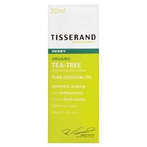  Pure Essential Oil, Organic Tea Tree, 0.68 oz, Tisserand 